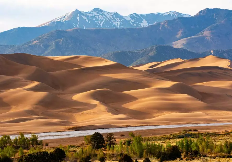 Medano Creek water levels Medano Creek water levels