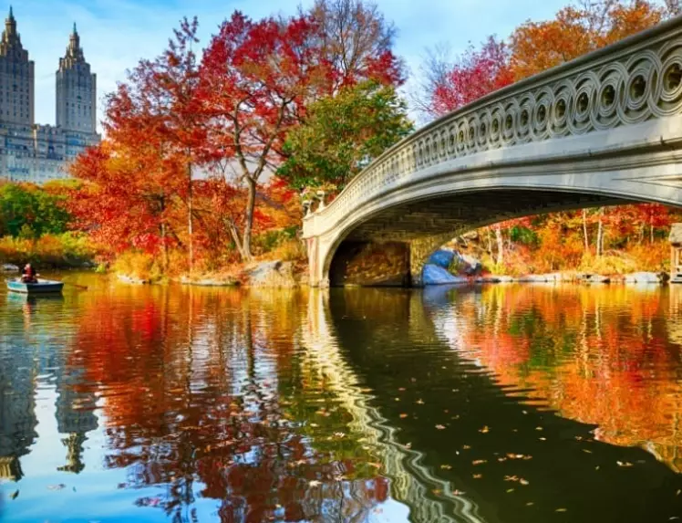 October in New York weather