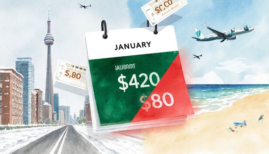 cheapest month to travel in the US