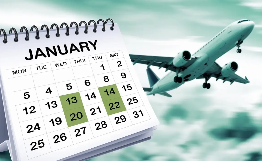 cheapest month to fly to USA