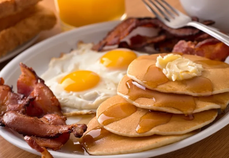 American breakfast foods