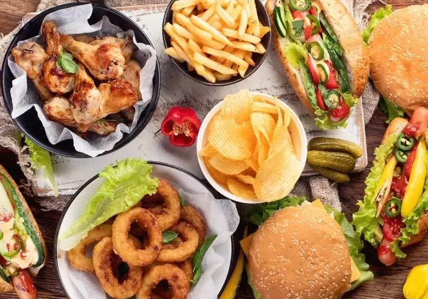 typical American dinner typical American dinner