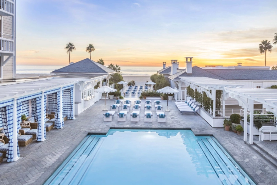 California beachfront hotels